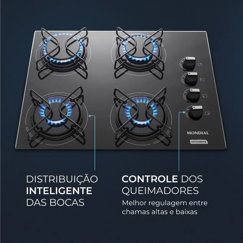 Cooktop a gás Mondial CTG-01 — foto 2