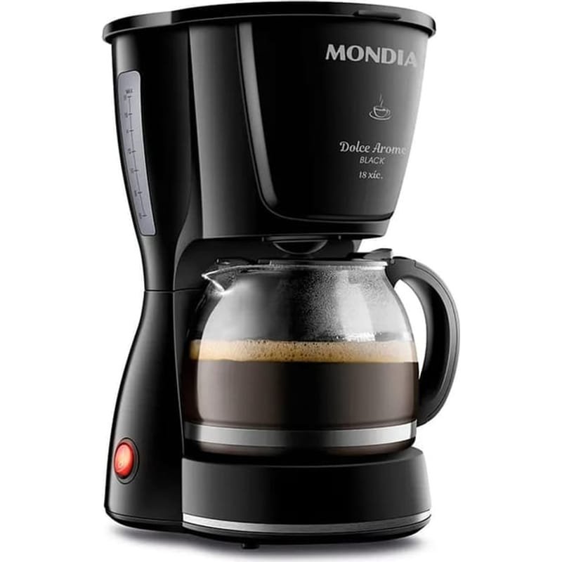 Cafeteira elétrica de filtro Mondial C-30-18X-FB