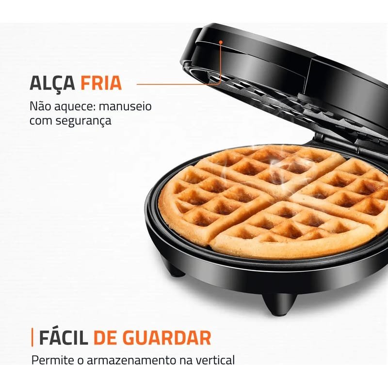 Máquina de waffle Mondial GW01 — foto 2