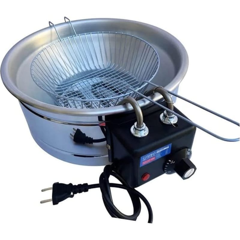 Fritadeira elétrica a óleo Casinha Industrial Tacho 5L