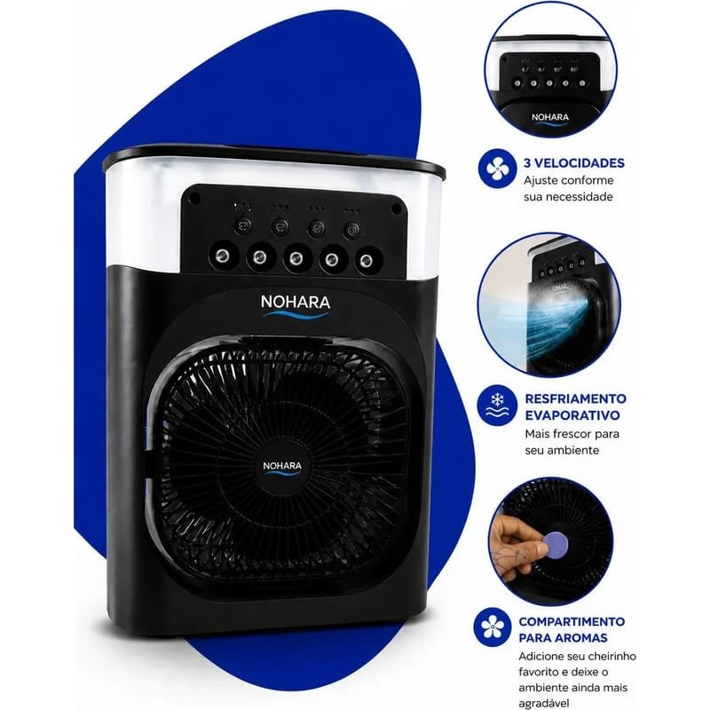 Climatizador portátil NOHARA Mini Ar Condicionado