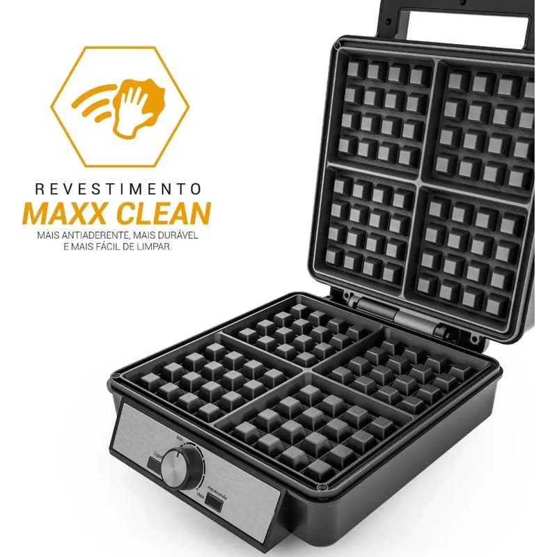 Máquina de waffle Philco PWM04A