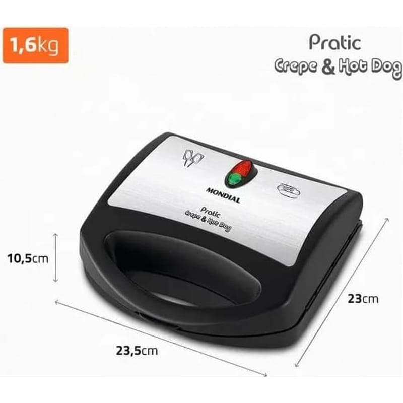 Crepeira Mondial CP-01