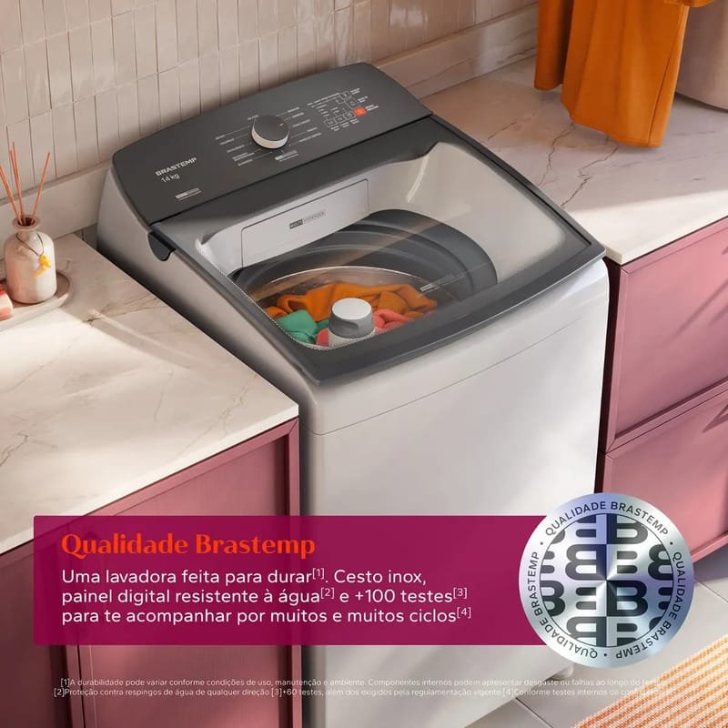 Máquina de lavar Brastemp BWJ14 — foto 2